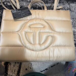 Teflar large puff shopper